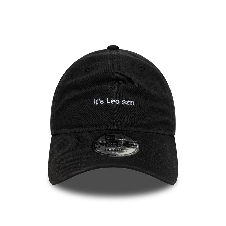 This is a New Era Zodiac Leo Black 9TWENTY Adjustable Cap 2