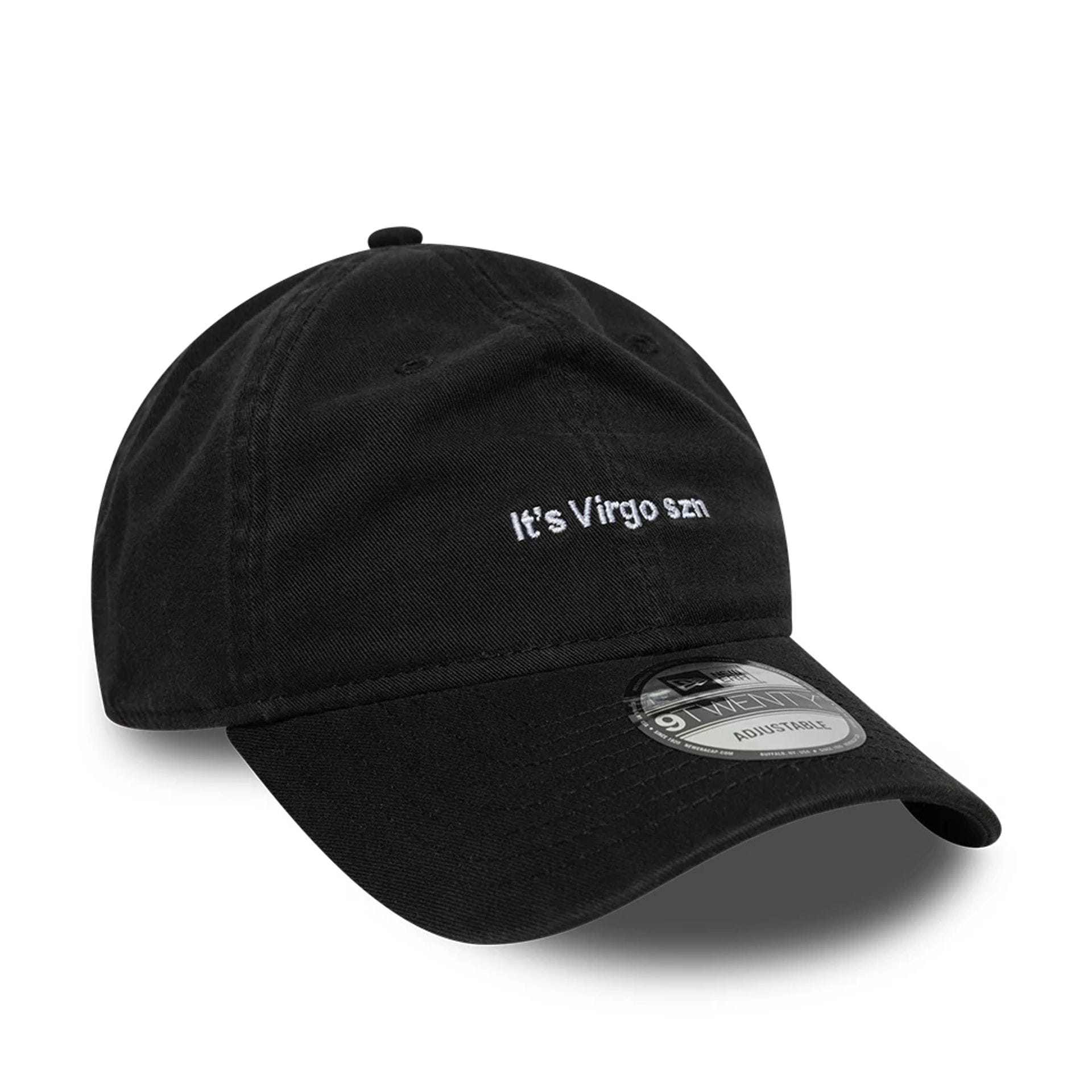 This is a New Era Zodiac Virgo Black 9TWENTY Adjustable Cap 3