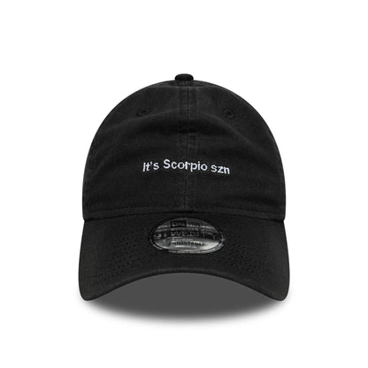 This is a New Era Zodiac Scorpio Black 9TWENTY Adjustable Cap 2