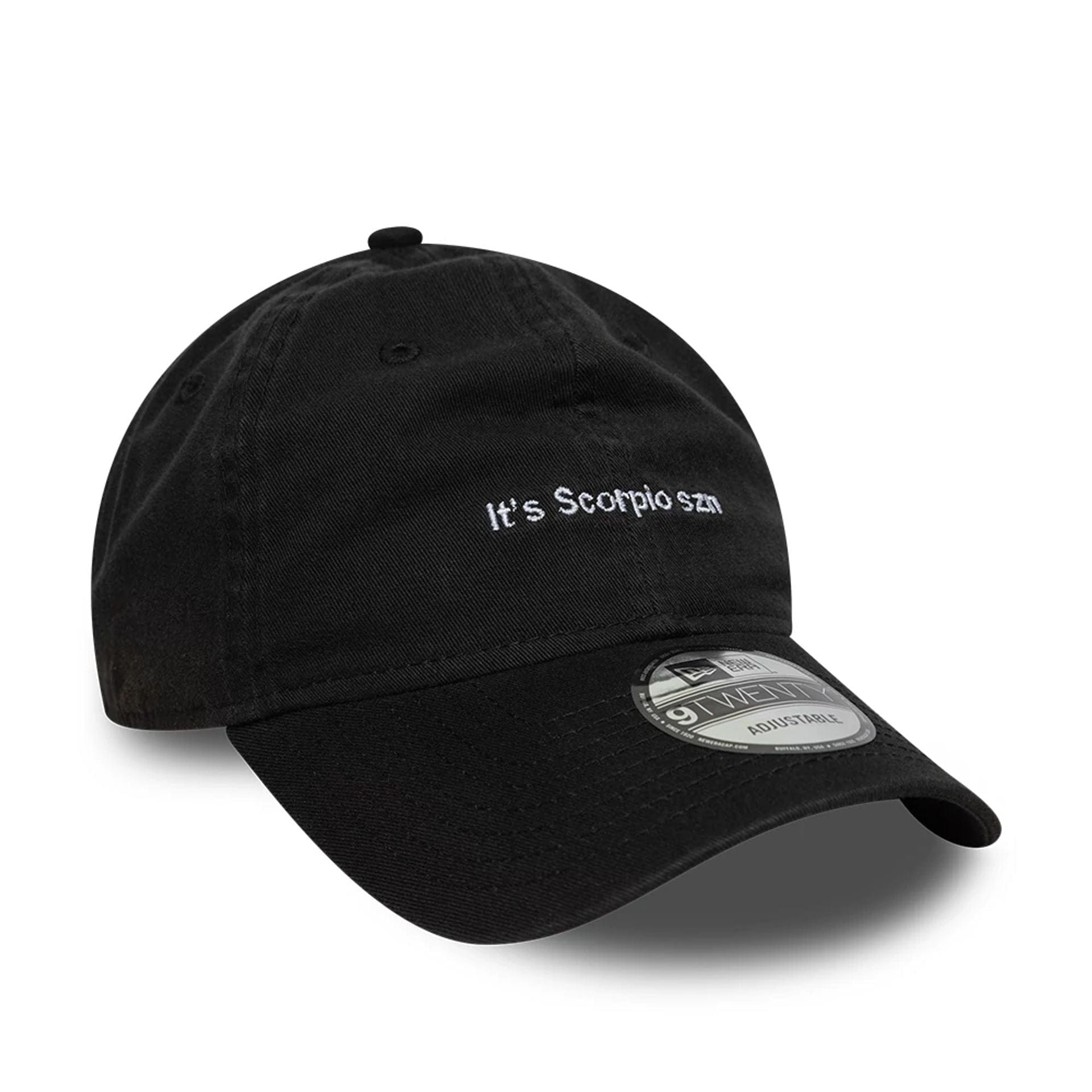 This is a New Era Zodiac Scorpio Black 9TWENTY Adjustable Cap 3