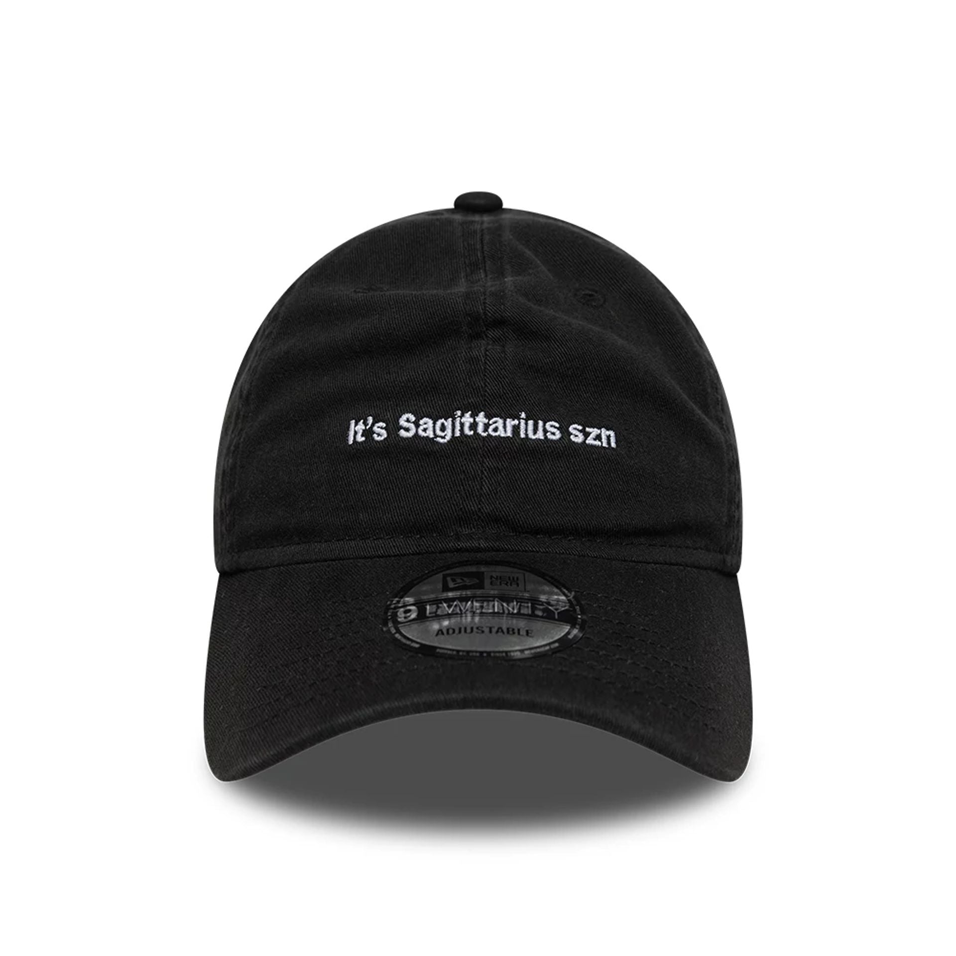 This is a New Era Zodiac Sagitarius Black 9TWENTY Adjustable Cap 2