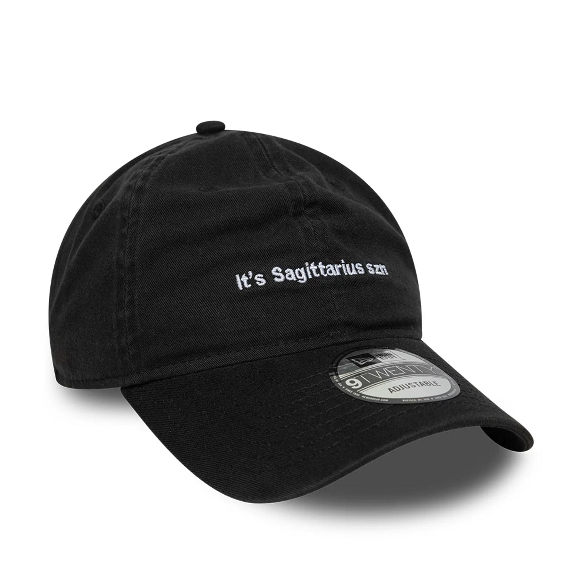 This is a New Era Zodiac Sagitarius Black 9TWENTY Adjustable Cap 3