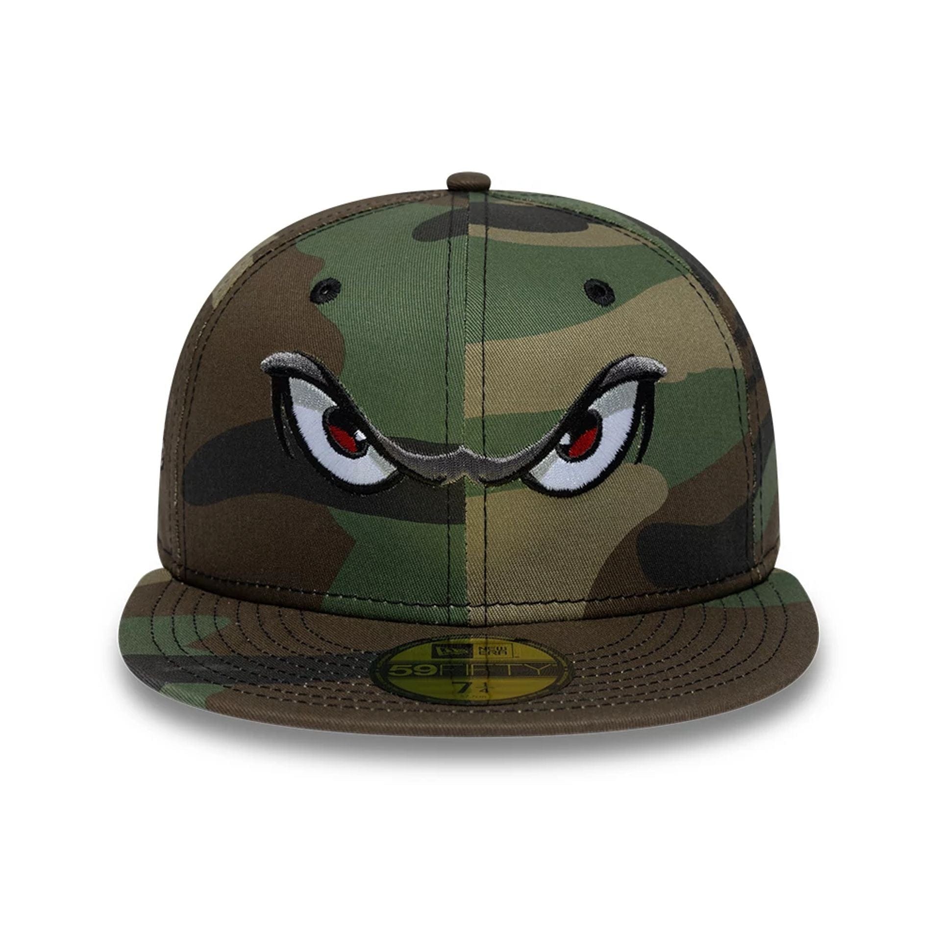 Pictured is this MiLB Pinwheel Lake Elsinore Storm 59FIFTY Fitted cap in green. 3