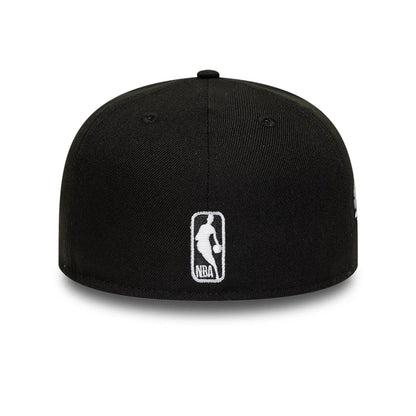 This is a New York Knicks NBA Black 59FIFTY Fitted Cap 7