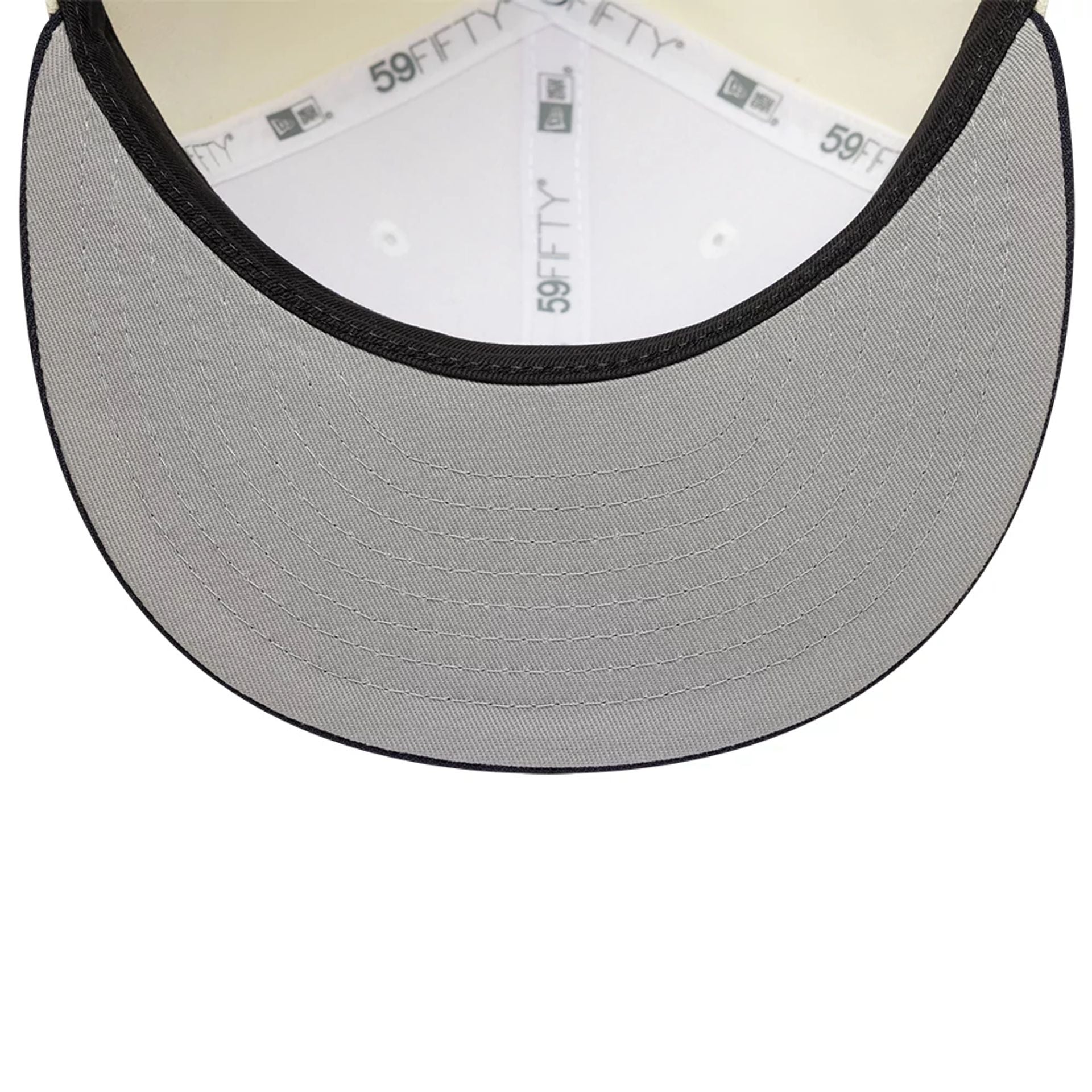 This is a New York Rangers NHL Cream 59FIFTY Fitted Cap 2