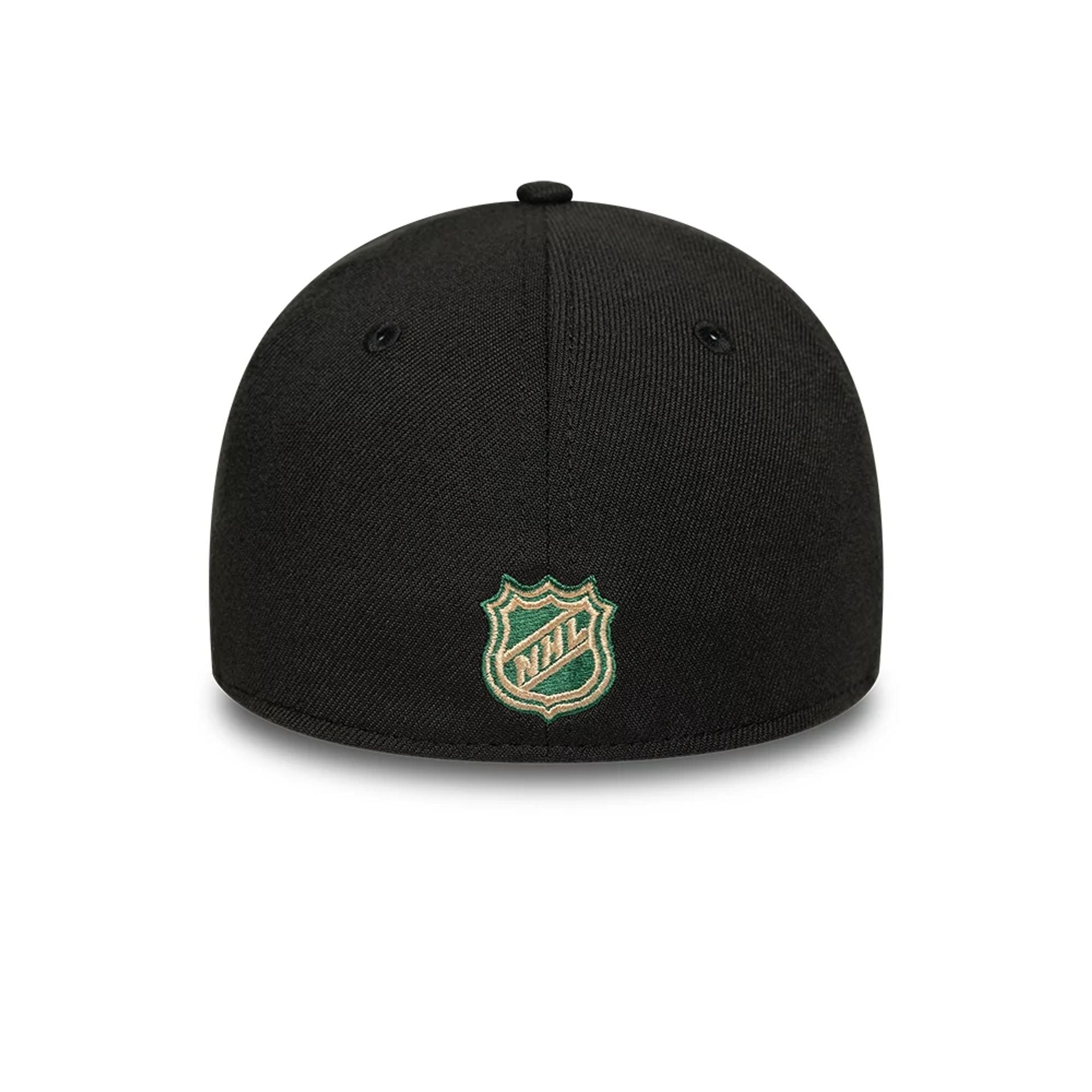 This is a Pittsburgh Penguins NHL Black 39THIRTY Stretch-Fit Cap 4