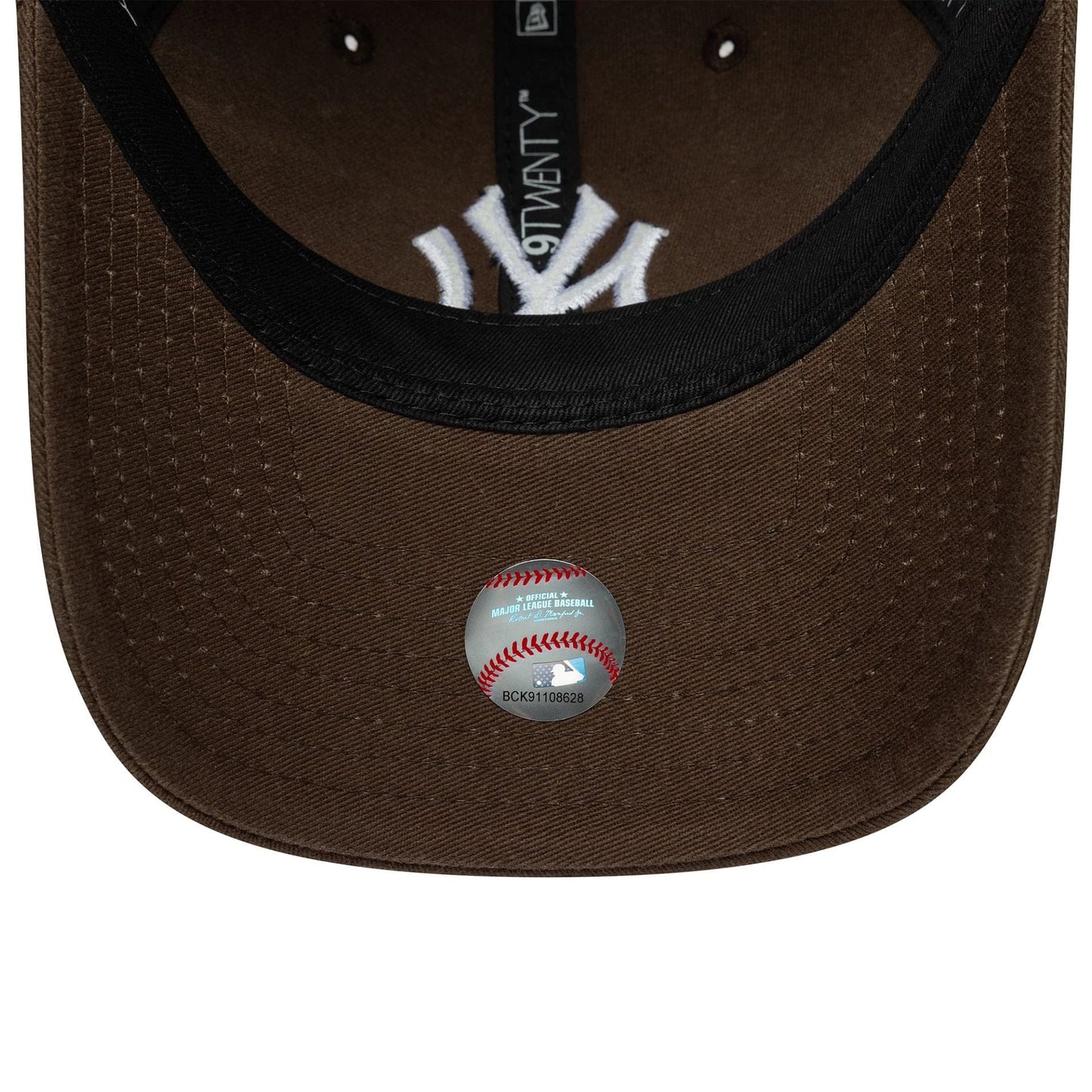 This is a New York Yankees MLB Dark Brown 9TWENTY Adjustable Cap 7