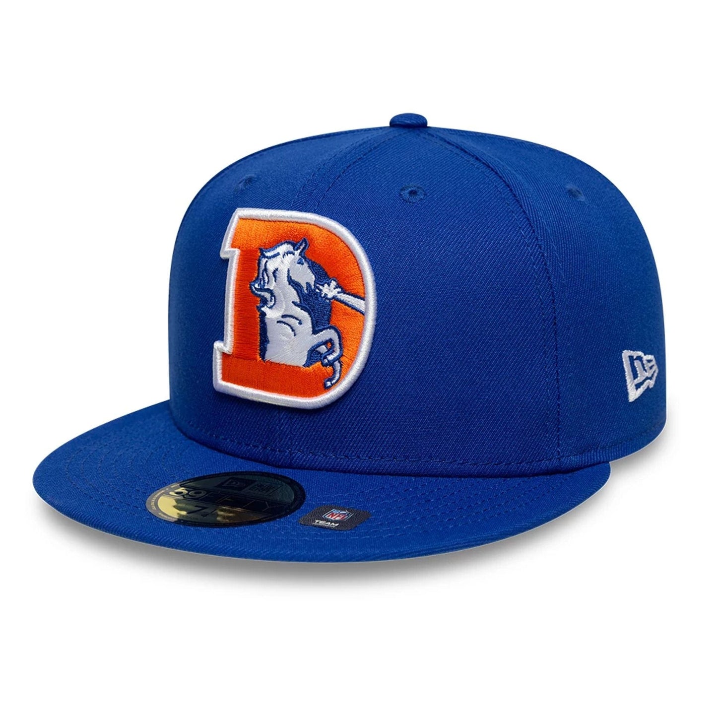 This is a Denver Broncos NFL Blue 59FIFTY Fitted Cap 4