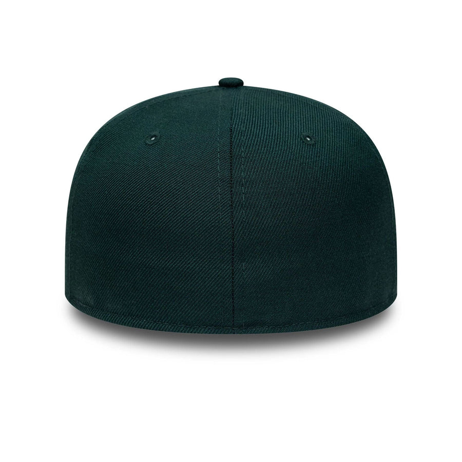 This is a Buffalo Bisons MiLB Upside Down Dark Green 59FIFTY Fitted Cap 7