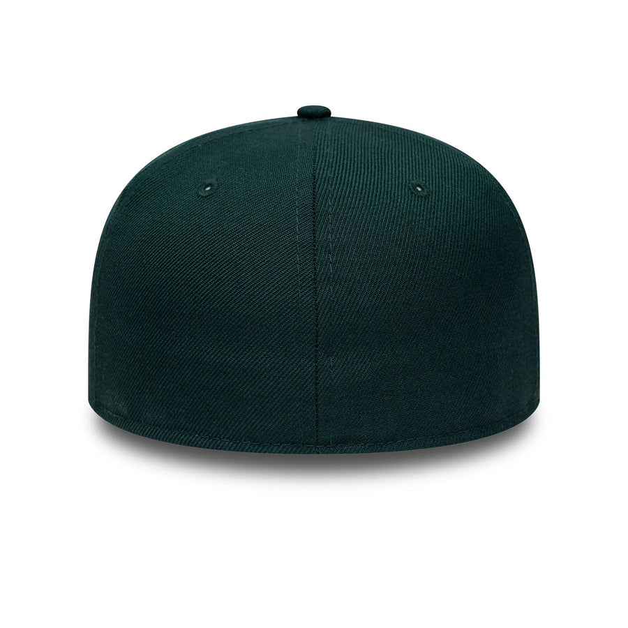 This is a Buffalo Bisons MiLB Upside Down Dark Green 59FIFTY Fitted Cap 7