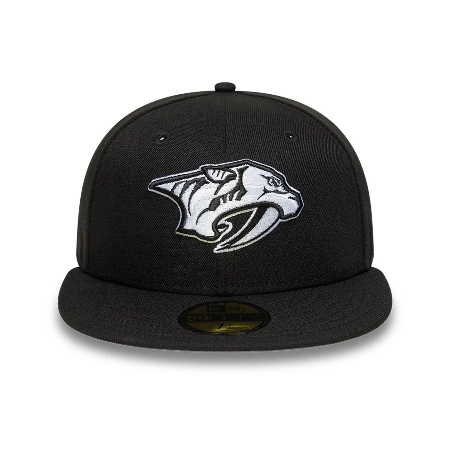 This is a Nashville Predators NHL Black 59FIFTY Fitted Cap 3