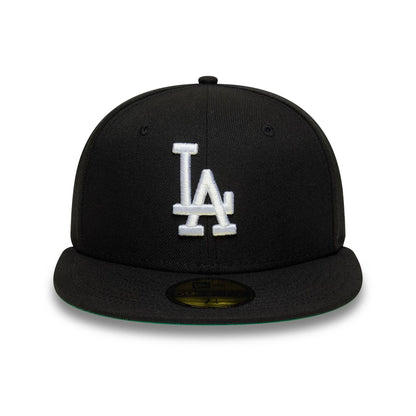 This is a LA Dodgers MLB Black 59FIFTY Fitted Cap 3