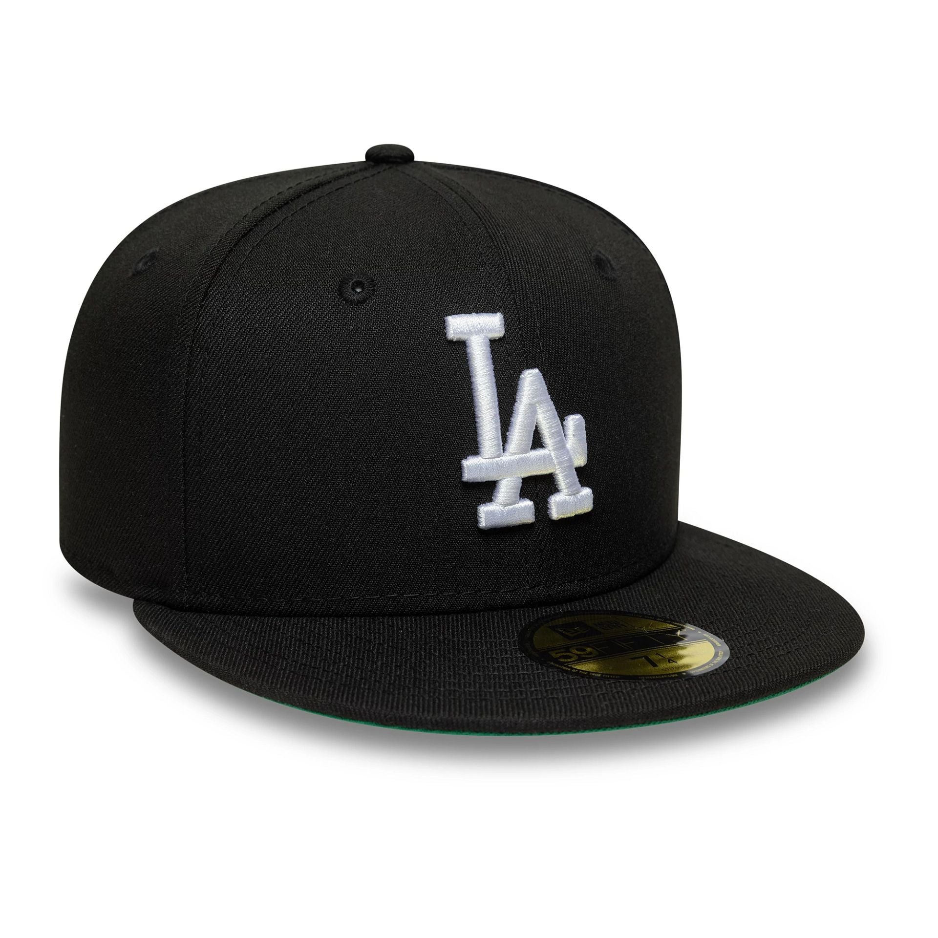 This is a LA Dodgers MLB Black 59FIFTY Fitted Cap 4