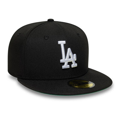 This is a LA Dodgers MLB Black 59FIFTY Fitted Cap 4