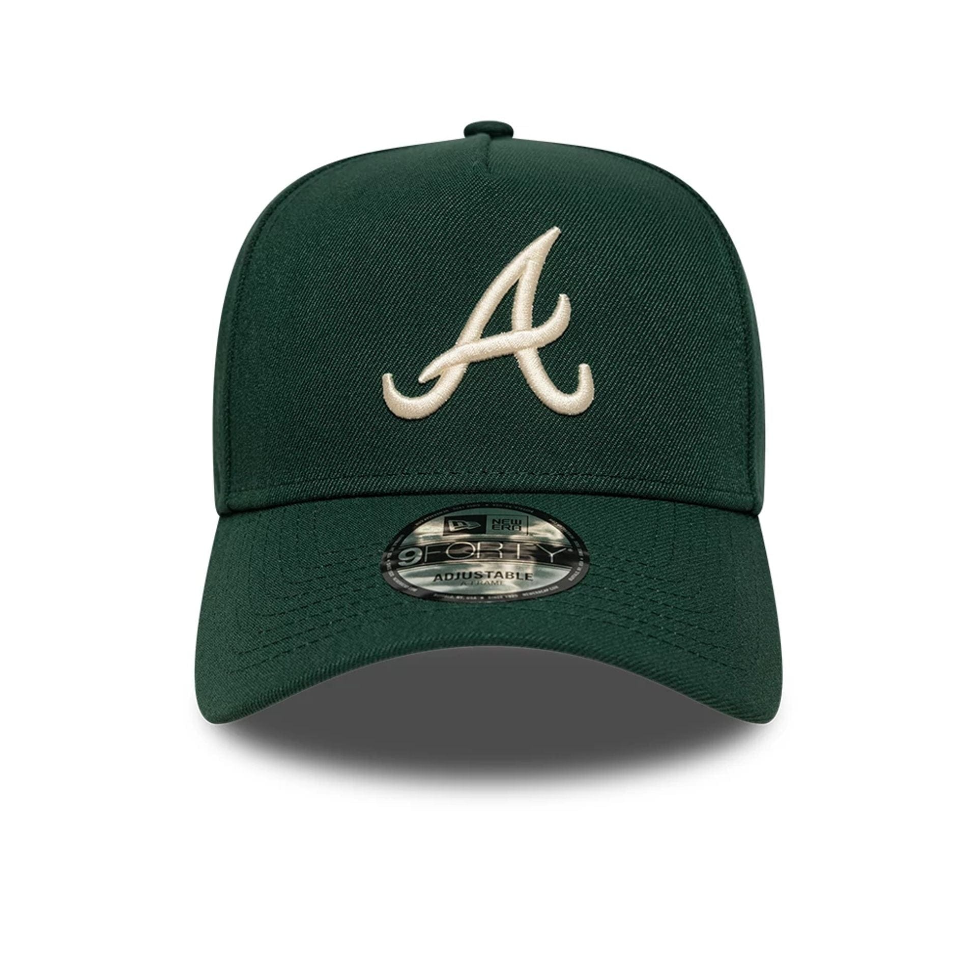 This is a Atlanta Braves MLB Dark Green 9FORTY A-Frame Adjustable Cap 3