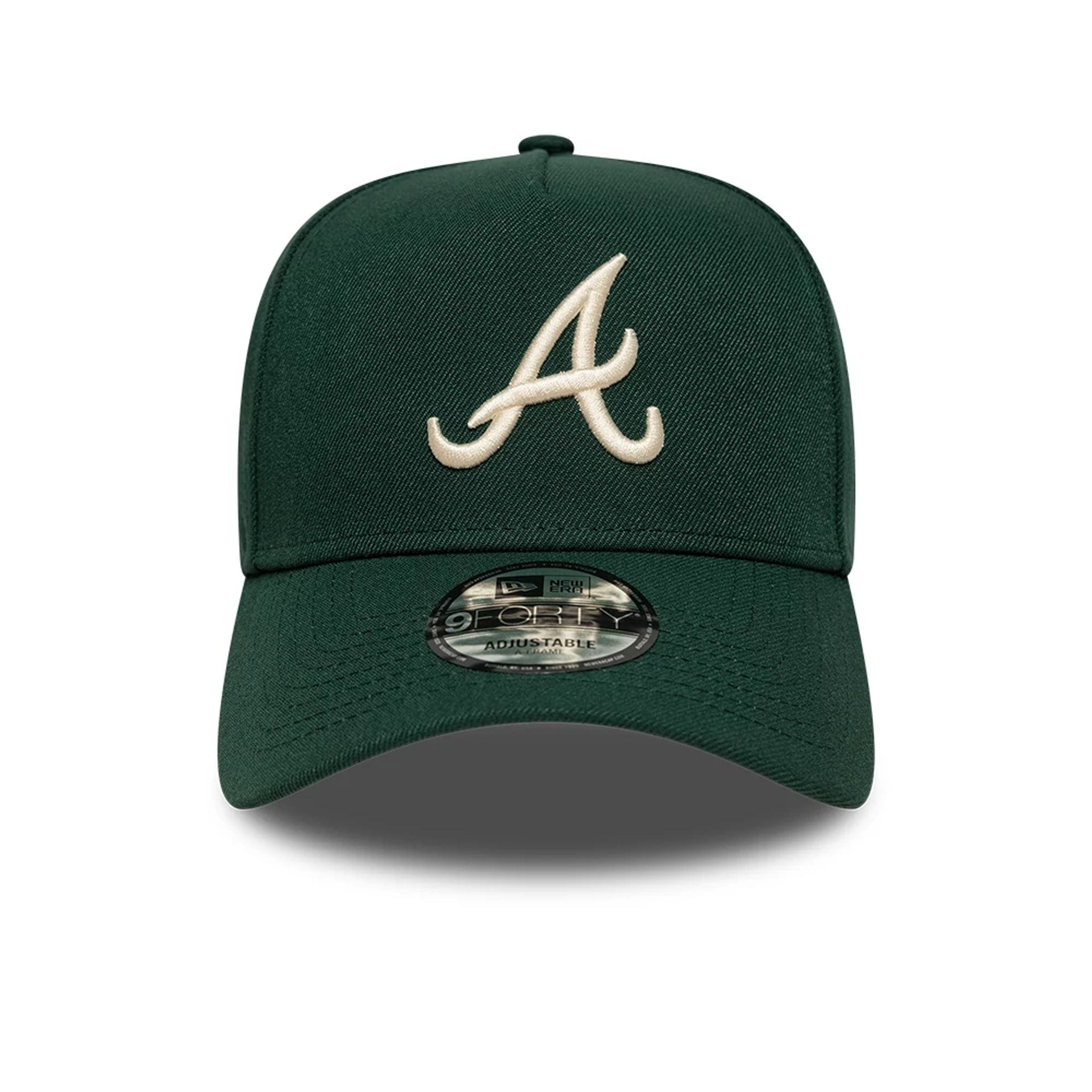 This is a Atlanta Braves MLB Dark Green 9FORTY A-Frame Adjustable Cap 3