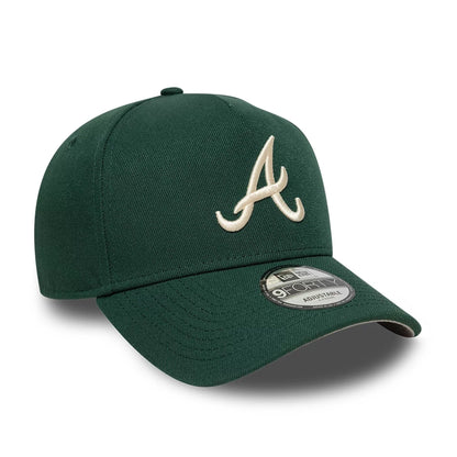 This is a Atlanta Braves MLB Dark Green 9FORTY A-Frame Adjustable Cap 4