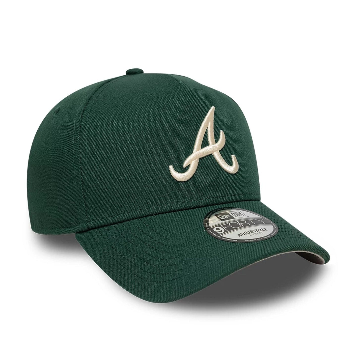 This is a Atlanta Braves MLB Dark Green 9FORTY A-Frame Adjustable Cap 4