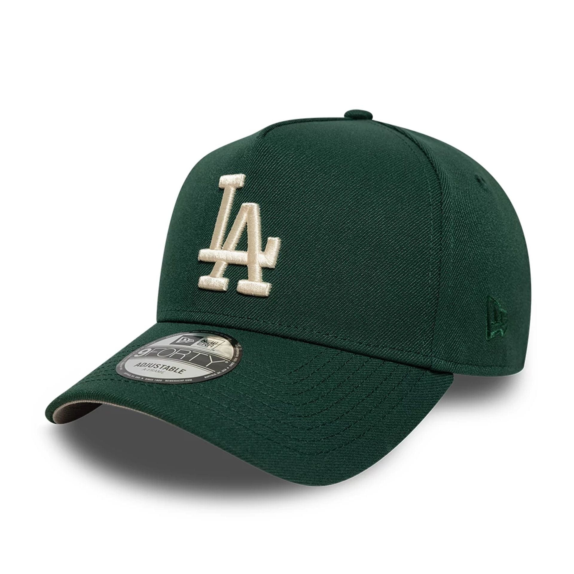 This is a LA Dodgers MLB Dark Green 9FORTY A-Frame Adjustable Cap 1