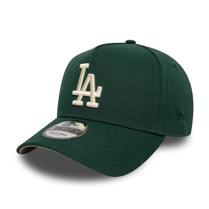 This is a LA Dodgers MLB Dark Green 9FORTY A-Frame Adjustable Cap 1