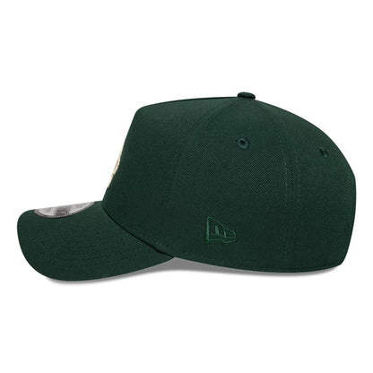 This is a LA Dodgers MLB Dark Green 9FORTY A-Frame Adjustable Cap 6