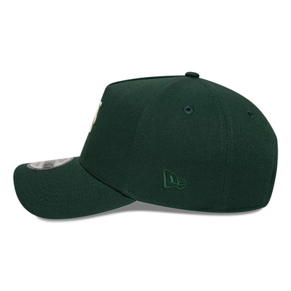 This is a New York Mets MLB Dark Green 9FORTY A-Frame Adjustable Cap 6