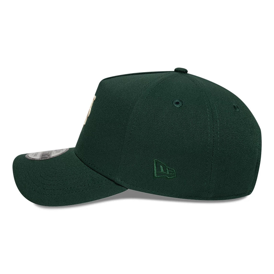 This is a New York Mets MLB Dark Green 9FORTY A-Frame Adjustable Cap 6