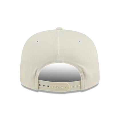 This is a New York Knicks NBA Cream Golfer Adjustable Cap 7