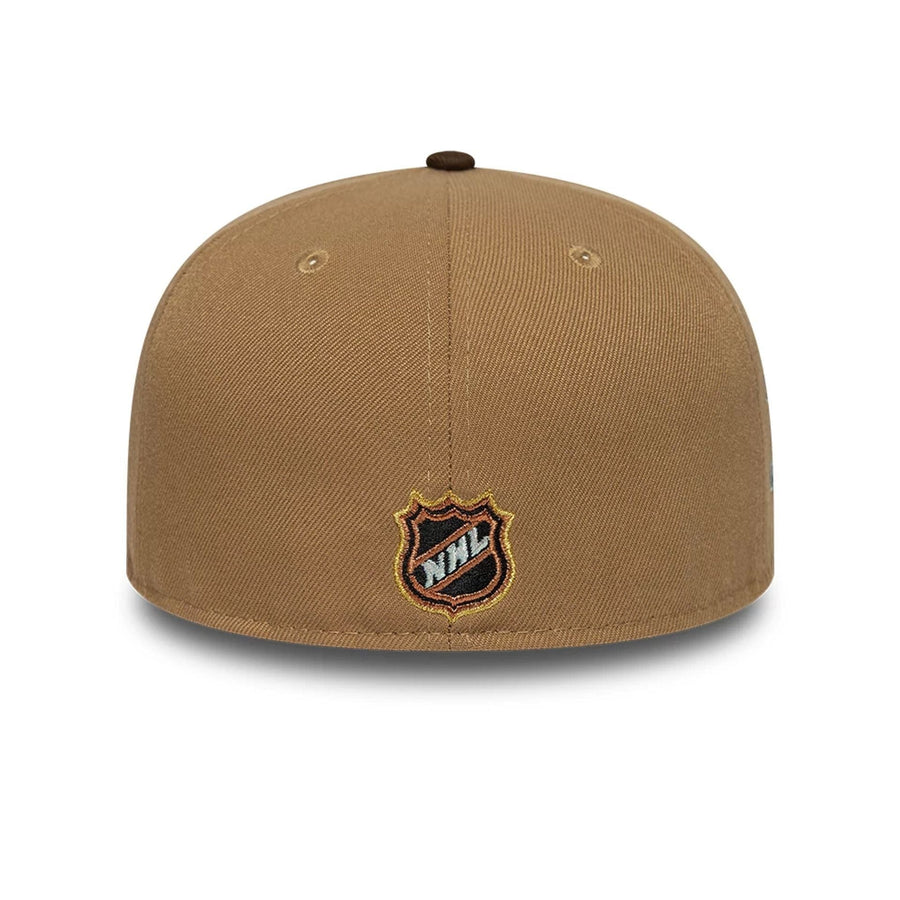 This is a Nashville Predators NHL Beige 59FIFTY Fitted Cap 7