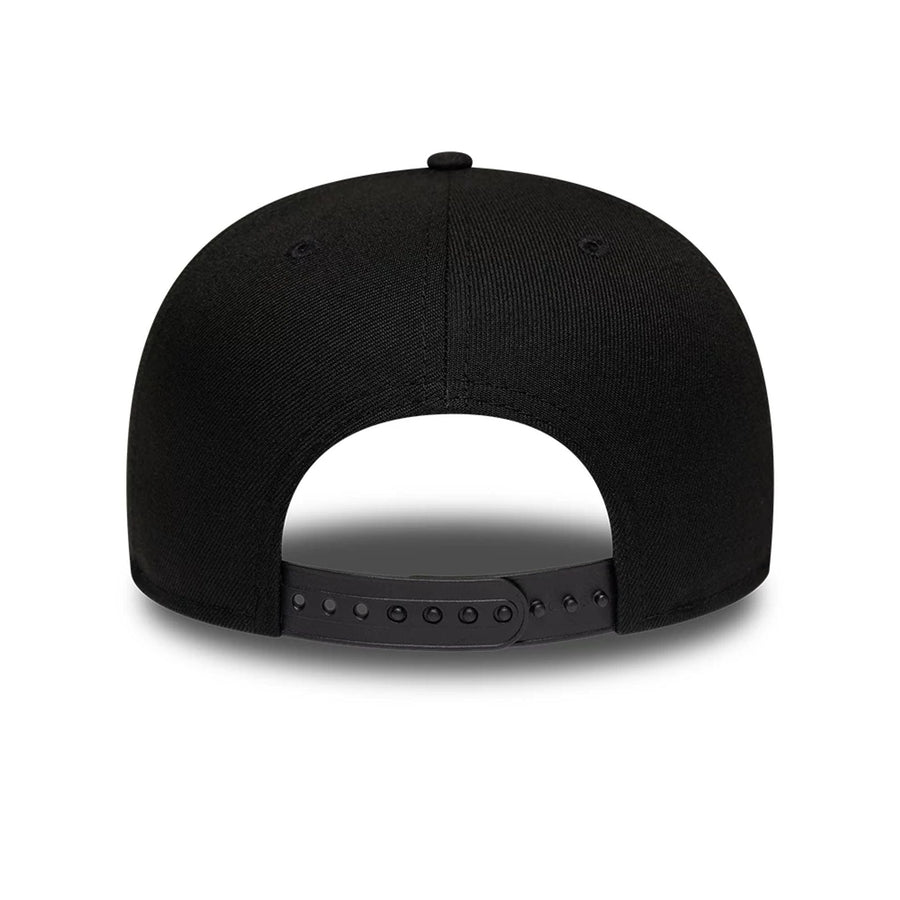 Pictured is this MiLB Pinwheel Lake Elsinore Storm 9FIFTY Snapback cap in black. 7