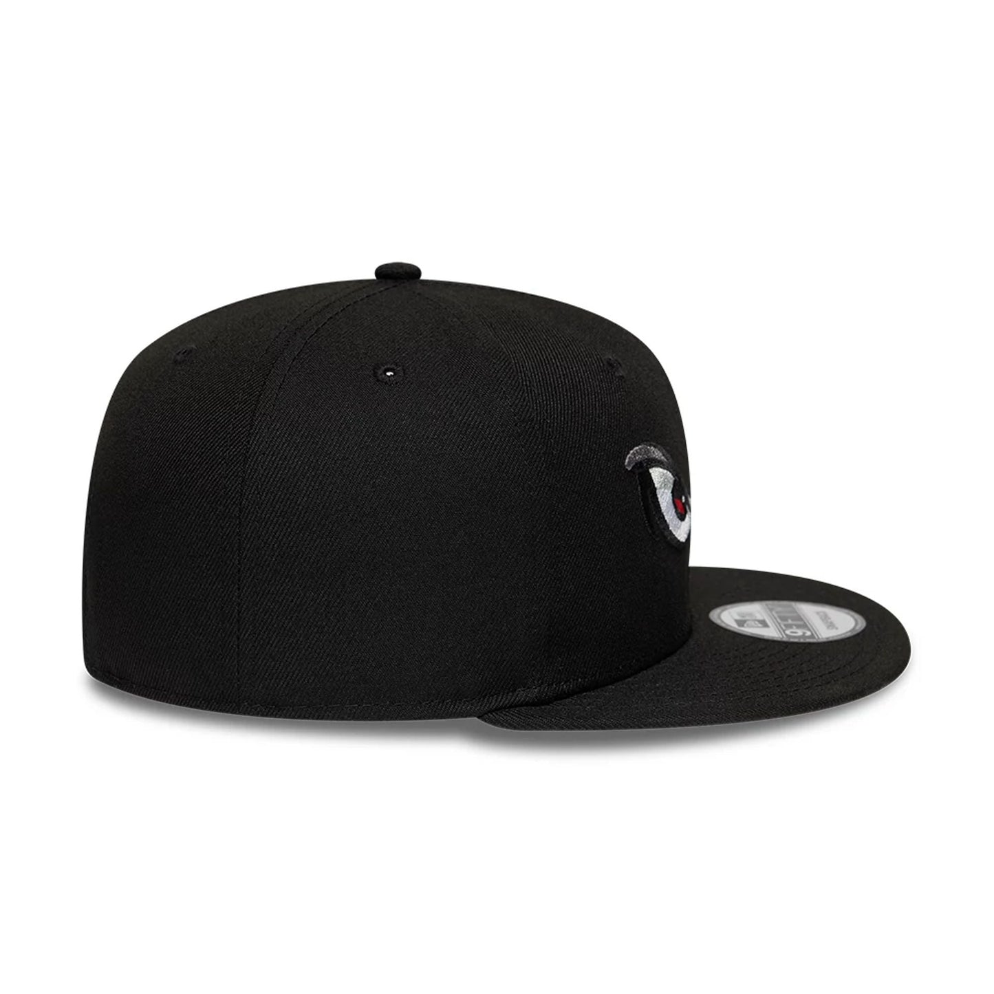 Pictured is this MiLB Pinwheel Lake Elsinore Storm 9FIFTY Snapback cap in black. 6