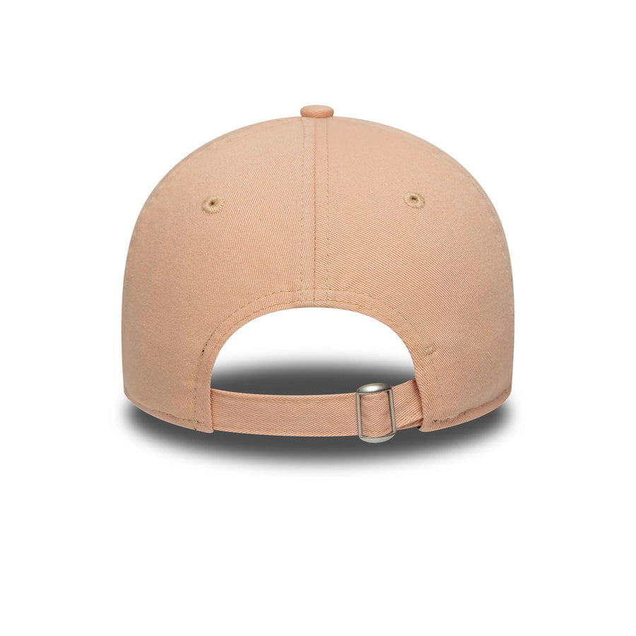 This is a New Era Heritage Script Pink 9TWENTY Adjustable Cap 6