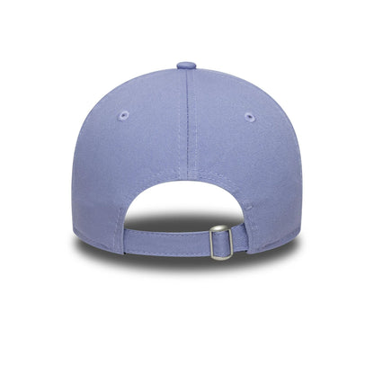 This is a New Era Heritage Script Pastel Purple 9TWENTY Adjustable Cap 6