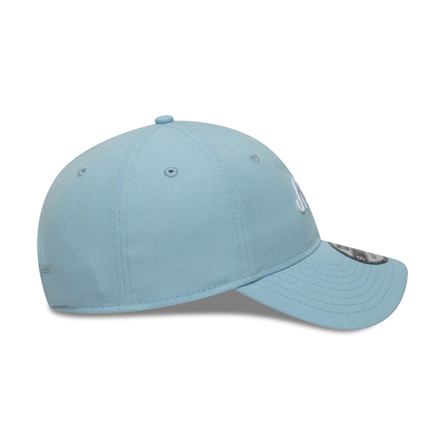 This is a New Era Heritage Script Blue 9TWENTY Adjustable Cap 5