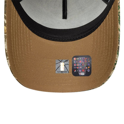 This is a New York Knicks NBA Real Tree 9FORTY A-Frame Adjustable Cap 2