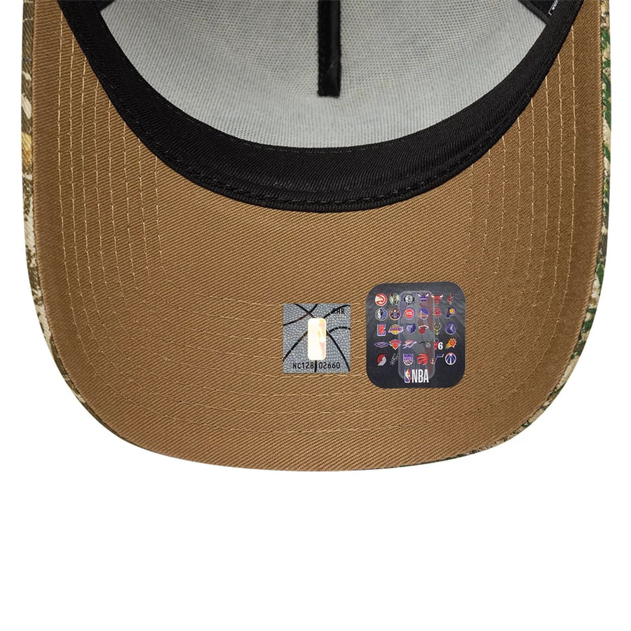 This is a New York Knicks NBA Real Tree 9FORTY A-Frame Adjustable Cap 2