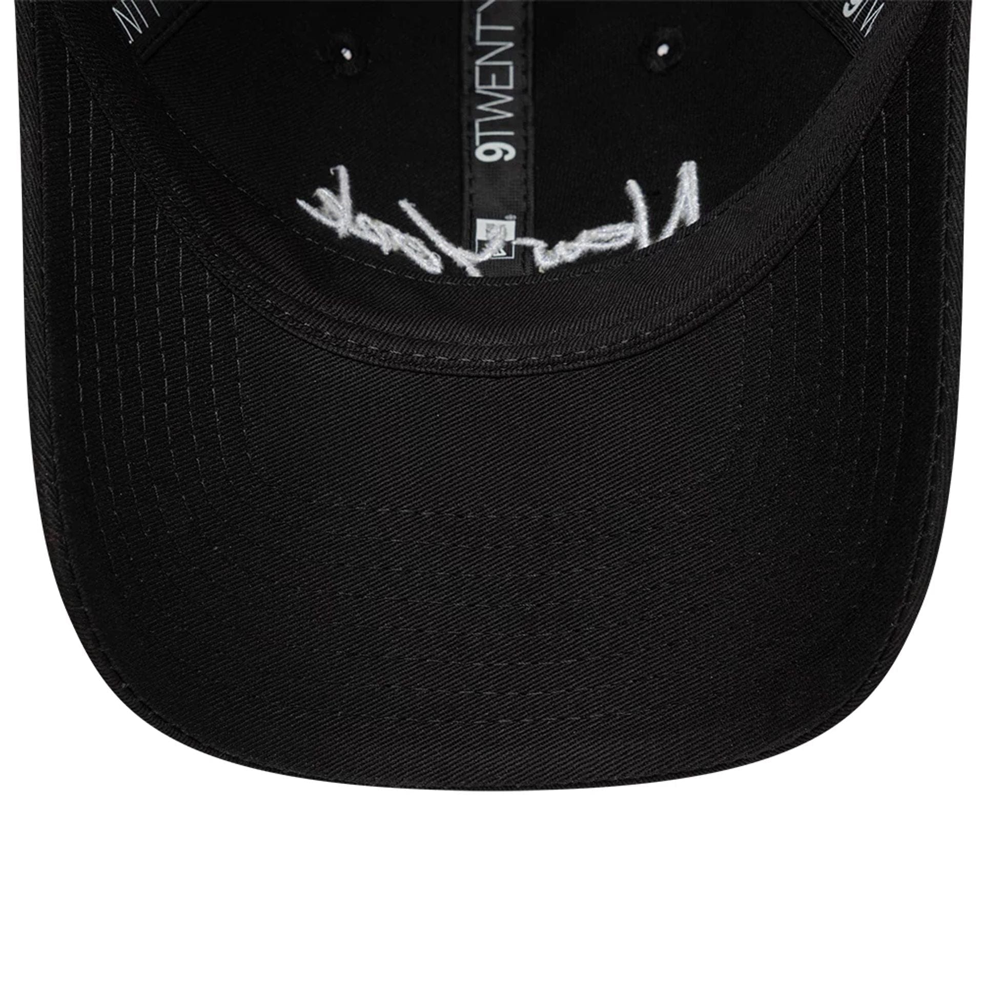 This is a New Era New York Black 9TWENTY Adjustable Cap 7