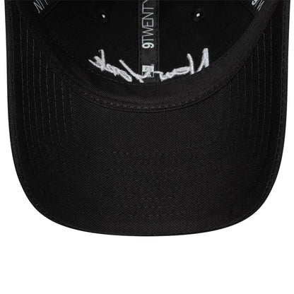 This is a New Era New York Black 9TWENTY Adjustable Cap 7