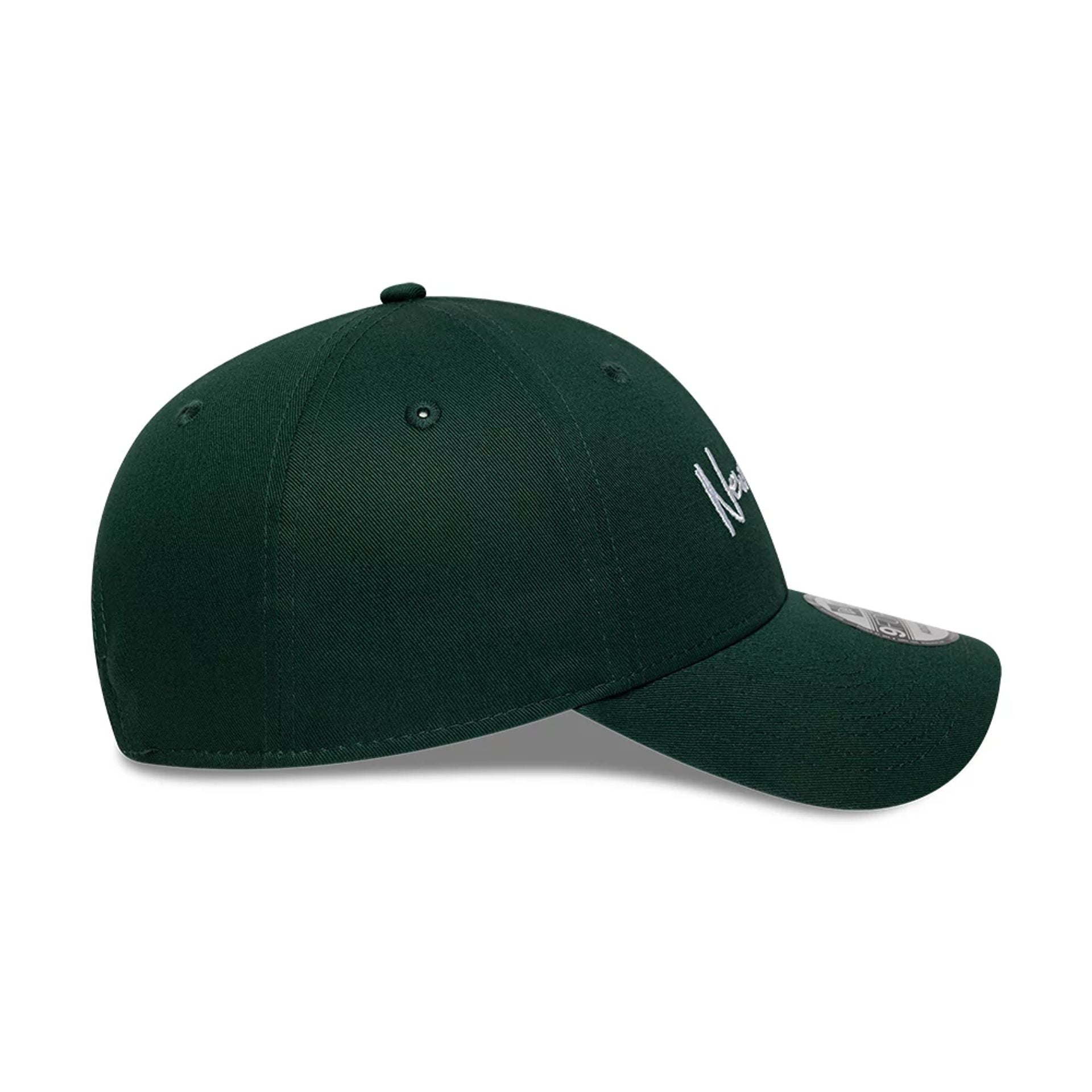 This is a New Era New York Dark Green 9FORTY Adjustable Cap 5