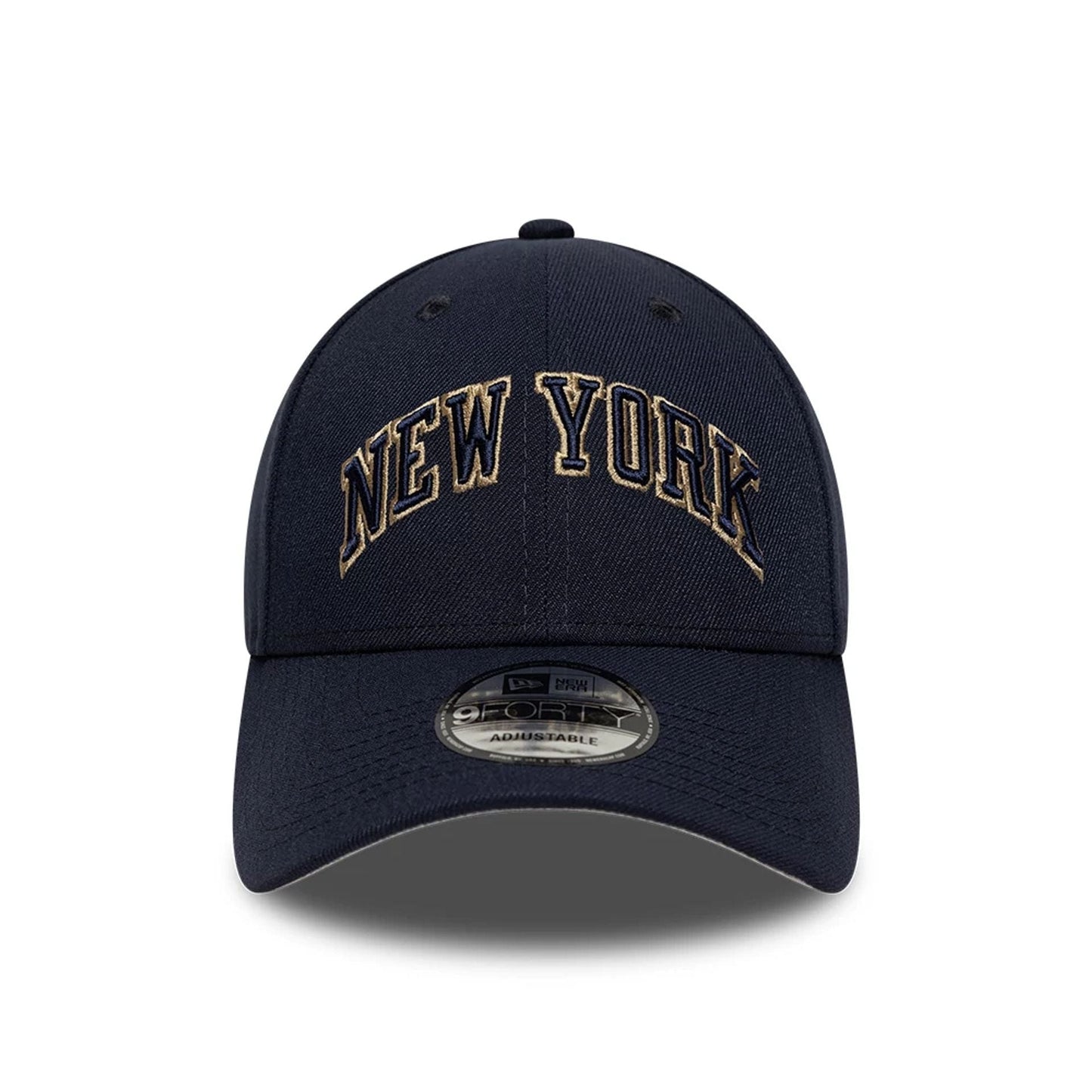 This is a New Era New York Navy 9FORTY A-Frame Trucker Adjustable Cap 3