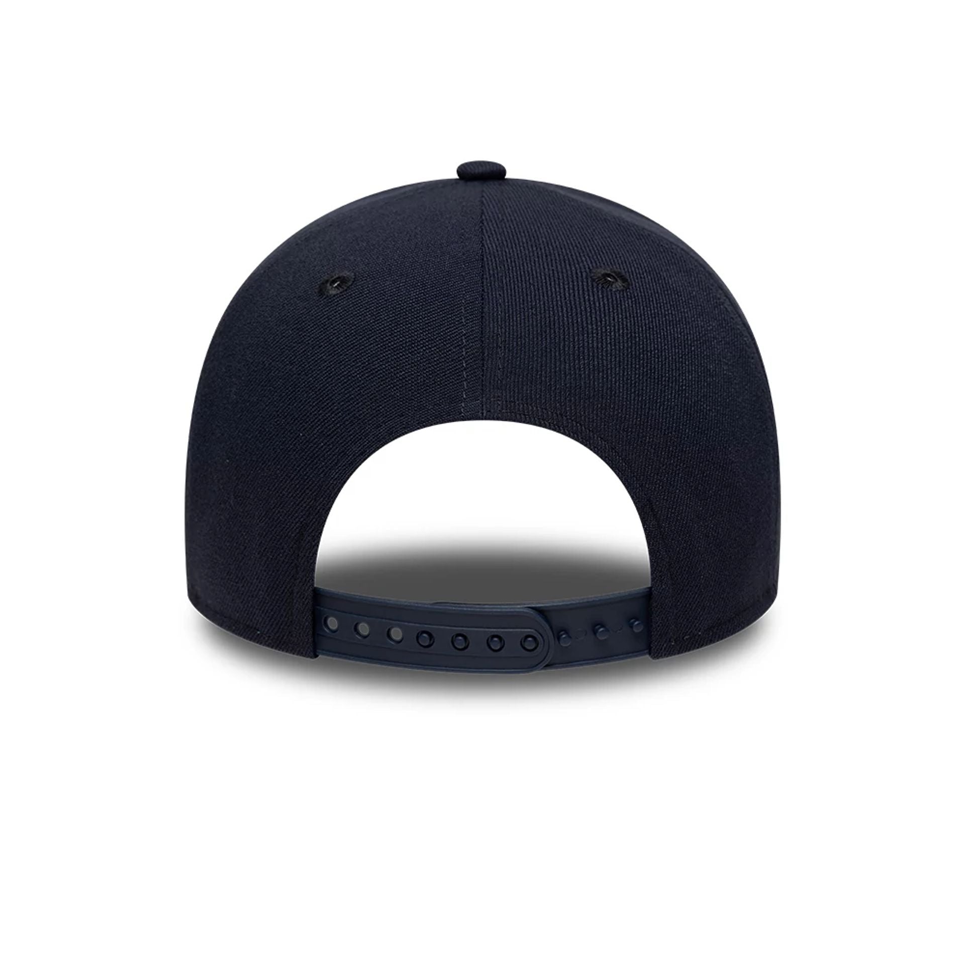 This is a New Era New York Navy 9FORTY A-Frame Trucker Adjustable Cap 7