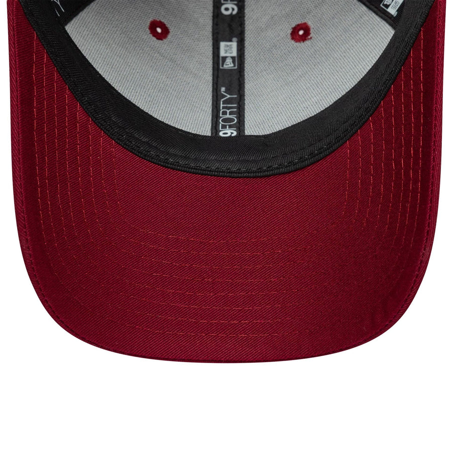This is a New Era Red 9FORTY Adjustable Cap 7
