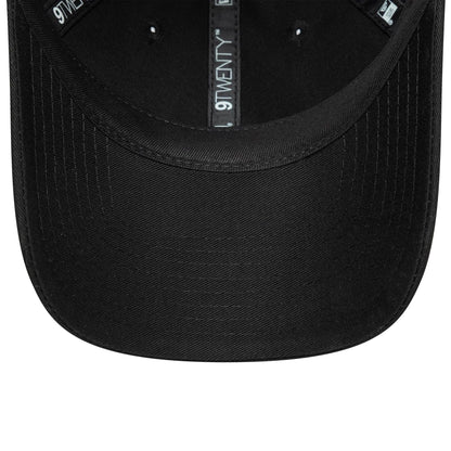 This is a New Era Black 9TWENTY Adjustable Cap 7