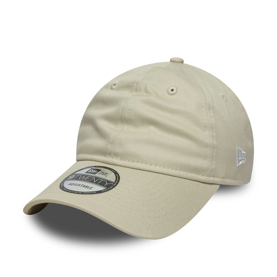 This is a New Era Beige 9TWENTY Adjustable Cap 1