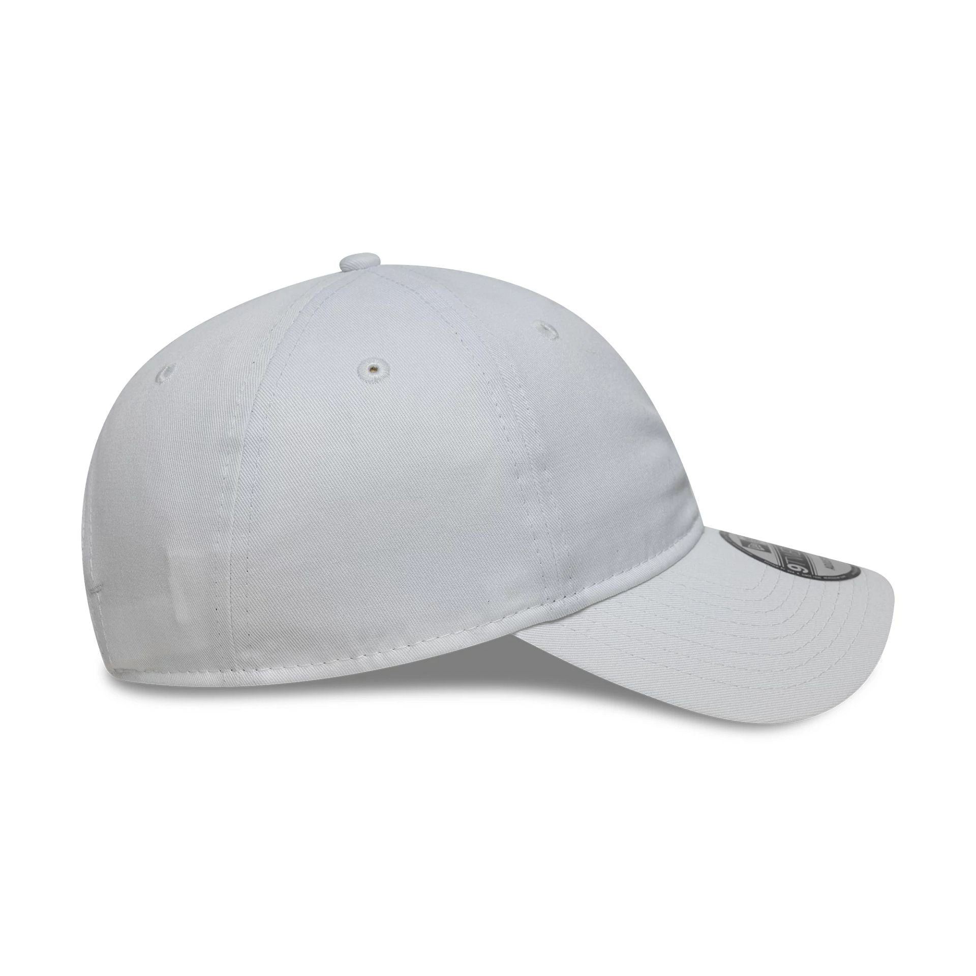 This is a New Era White 9TWENTY Adjustable Cap 5