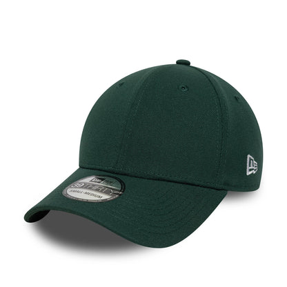 This is a New Era Dark Green 39THIRTY Stretch Fit Cap 1