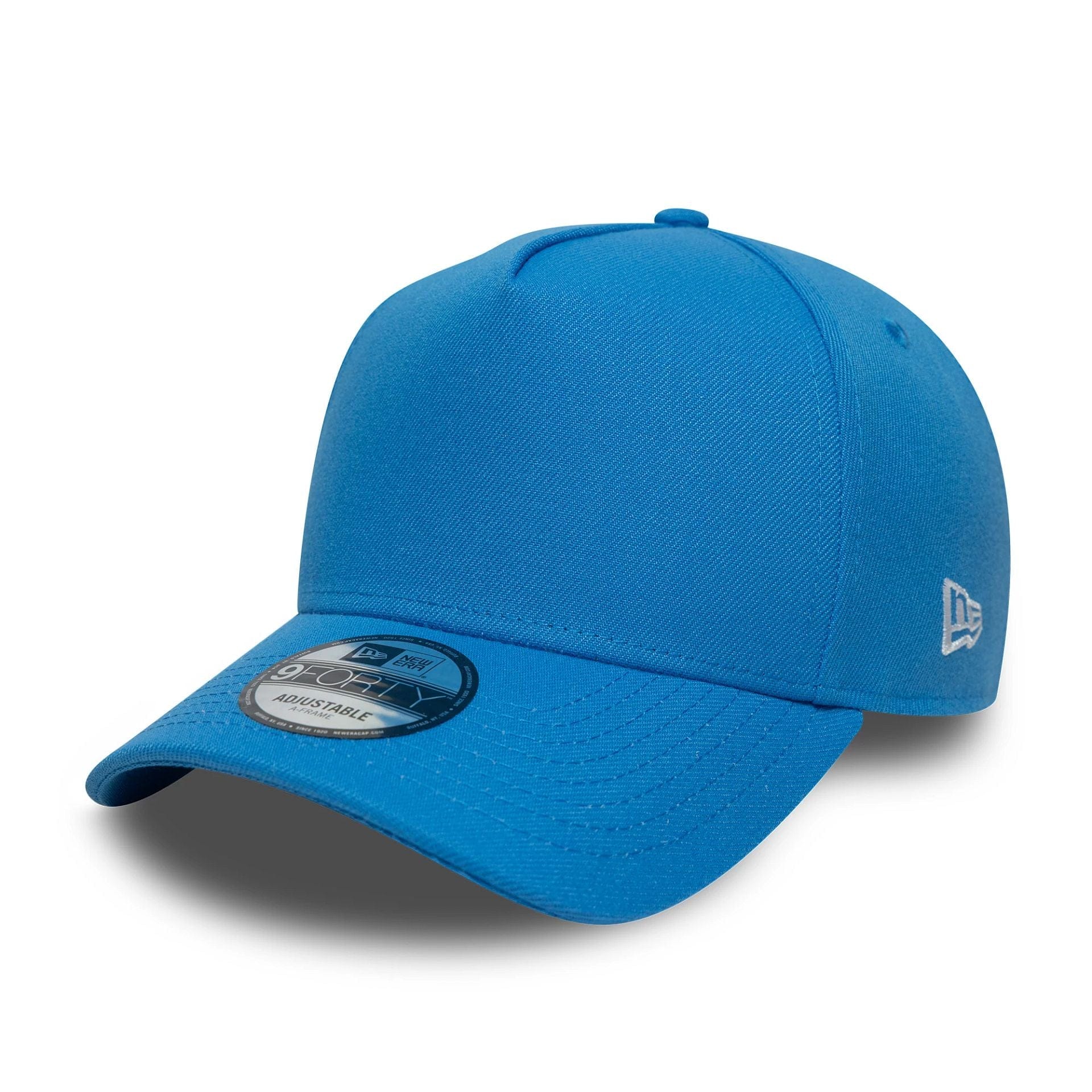 This is a New Era Blue 9FORTY A-Frame Adjustable Cap 1