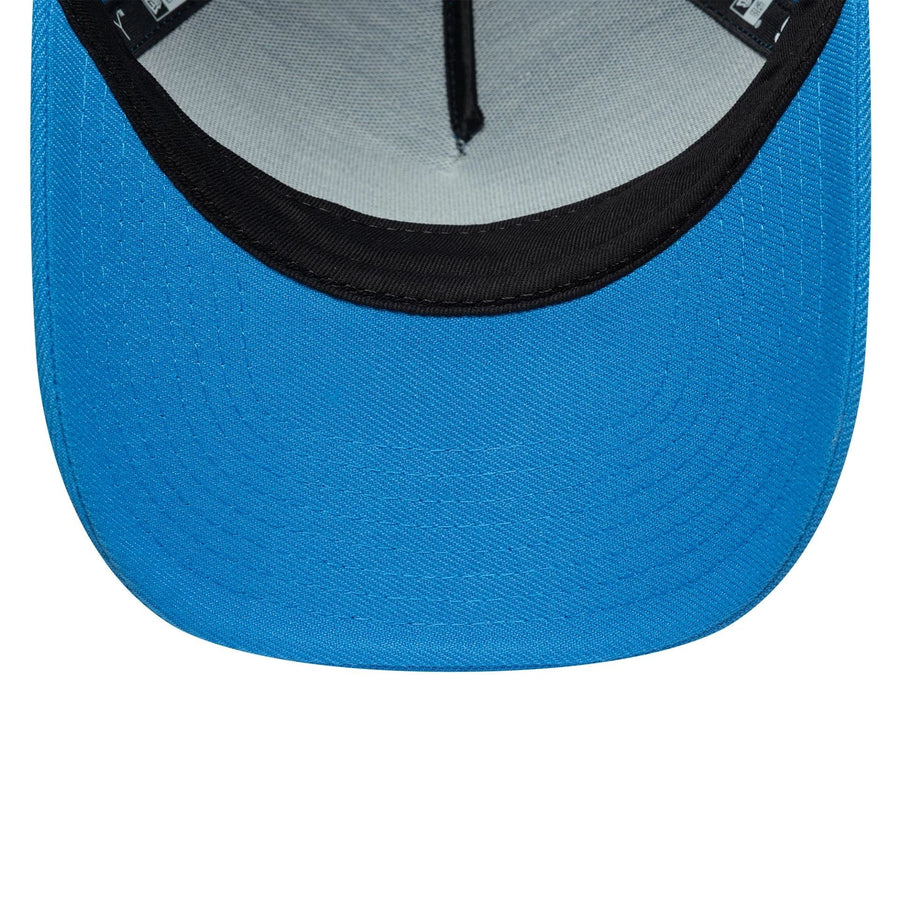 This is a New Era Blue 9FORTY A-Frame Adjustable Cap 7