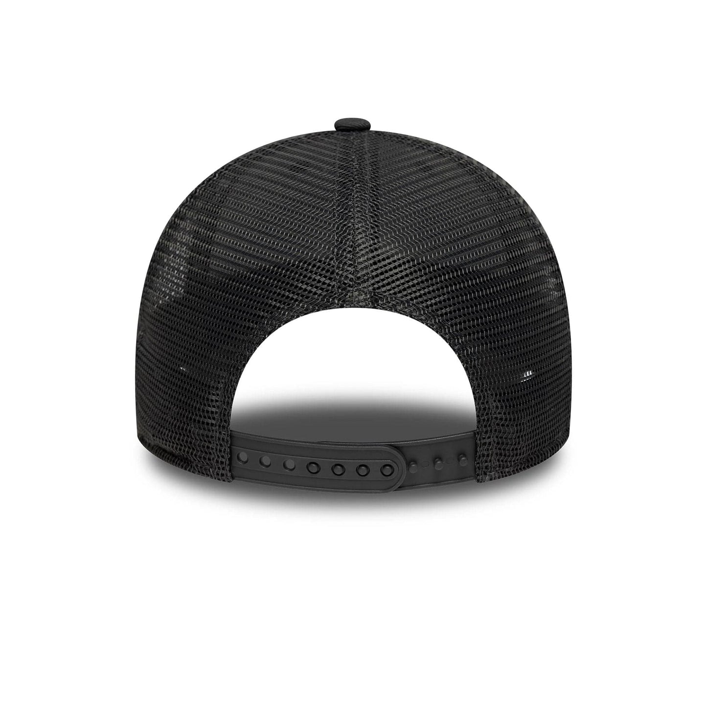 This is a New Era Grey 9FORTY Trucker Adjustable Cap 6