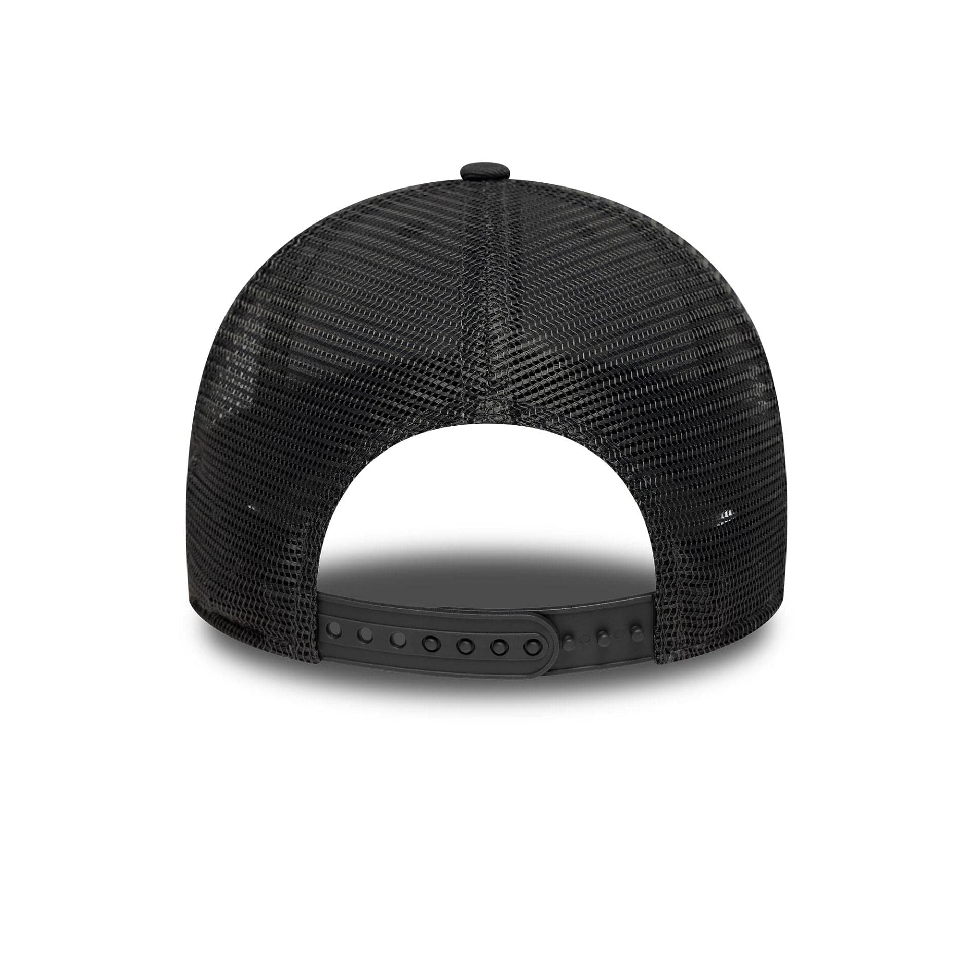 This is a New Era Grey 9FORTY Trucker Adjustable Cap 6